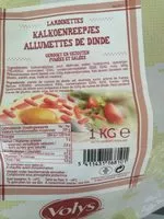 Mängden socker i Allumettes de dinde