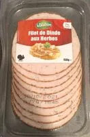 Mängden socker i Filet de dinde aux herbes