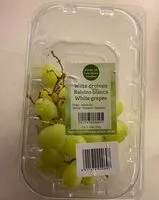 Mängden socker i Raisins blancs