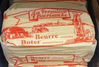 Mängden socker i Beurre salé 1/2 kg