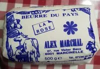 Mängden socker i Beurre