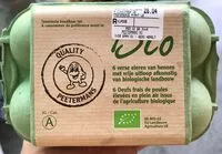 Mängden socker i Oeufs bio peetermans