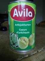 Mängden socker i Coeurs d'artichauts