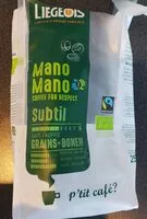 Mängden socker i Mano mano café Grains