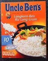 Mängden socker i Riz Long Grain