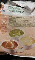 Mängden socker i Veloute de legumes