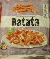 Mängden socker i Batata prefrita ultracongelada