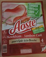 Mängden socker i Jambon cuit à la Broche