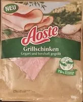 Mängden socker i Grillschinken