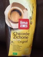 Mängden socker i CHICOREE LIMA 250G a FILTRER