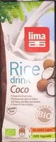Mängden socker i Rice drink coco