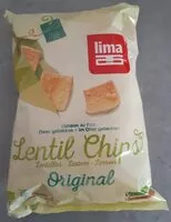 Mängden socker i Lentil chips original