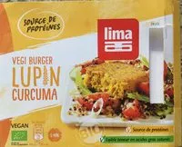Mängden socker i Vegi Burger Lupin Curcuma