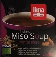 Mängden socker i Instant Miso Soup - White shiro