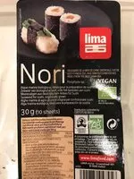 Mängden socker i Nori