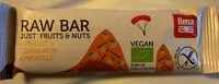 Mängden socker i Raw Bar Abricot Cannelle