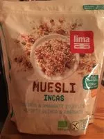 Mängden socker i Muesli incas