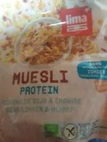 Mängden socker i Muesli protein