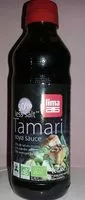 Mängden socker i Tamari soya sauce less salt