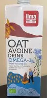 Mängden socker i Oat avoine drink omega-3