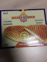 Mängden socker i Gaufres fourrées