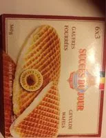 Mängden socker i Gaufres Fourrées