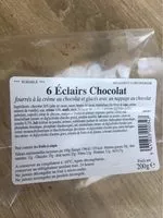 Mängden socker i 6 éclairs chocolat