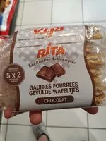 Mängden socker i Gaufres fourrées (rita)