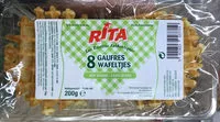 Mängden socker i Gaufres pur beurre