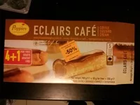 Mängden socker i Éclairs au café et à la crème