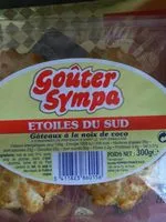 Mängden socker i Gâteaux noix de coco