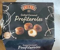 Mängden socker i Baileys Saltef caramel profiteroles
