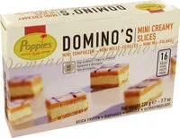 Mängden socker i 16 Mini Mille Feuilles, 220 Grammes, Marque Poppies