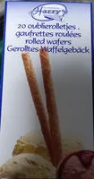 Mängden socker i oublierolletjes