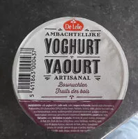 Mängden socker i Yaourt artisanal fruits des bois