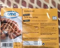 Mängden socker i kriekentaart