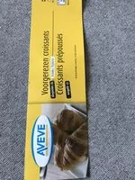 Mängden socker i Voorgerezen Croissantjes