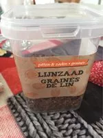 Mängden socker i Graines de lin