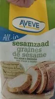 Mängden socker i Aveve - Farine aux graines de sésame All-in Sesamzaad