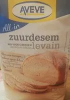 Mängden socker i Zuurdesem mix voor 5 broden