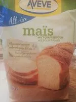 Mängden socker i Farine mix maïs