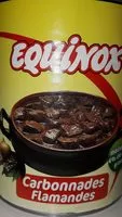 Mängden socker i 4 / 4 Carbonnades Flamandes Viande Cheval Equinox