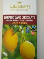 Mängden socker i Organic dark chocolate noir bio citron gingembre