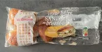 Mängden socker i Sandwich au beurre