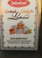 Mängden socker i Loukoum