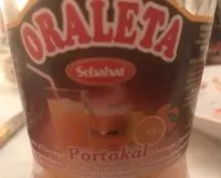 Mängden socker i Sebahat Oraleta Orange Flavour Drink