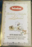 Mängden socker i Turkish delight loukoum
