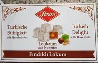 Mängden socker i Loukoum aux noisettes