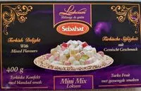 Mängden socker i Loukoum