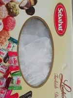 Mängden socker i Loukoums à la rose